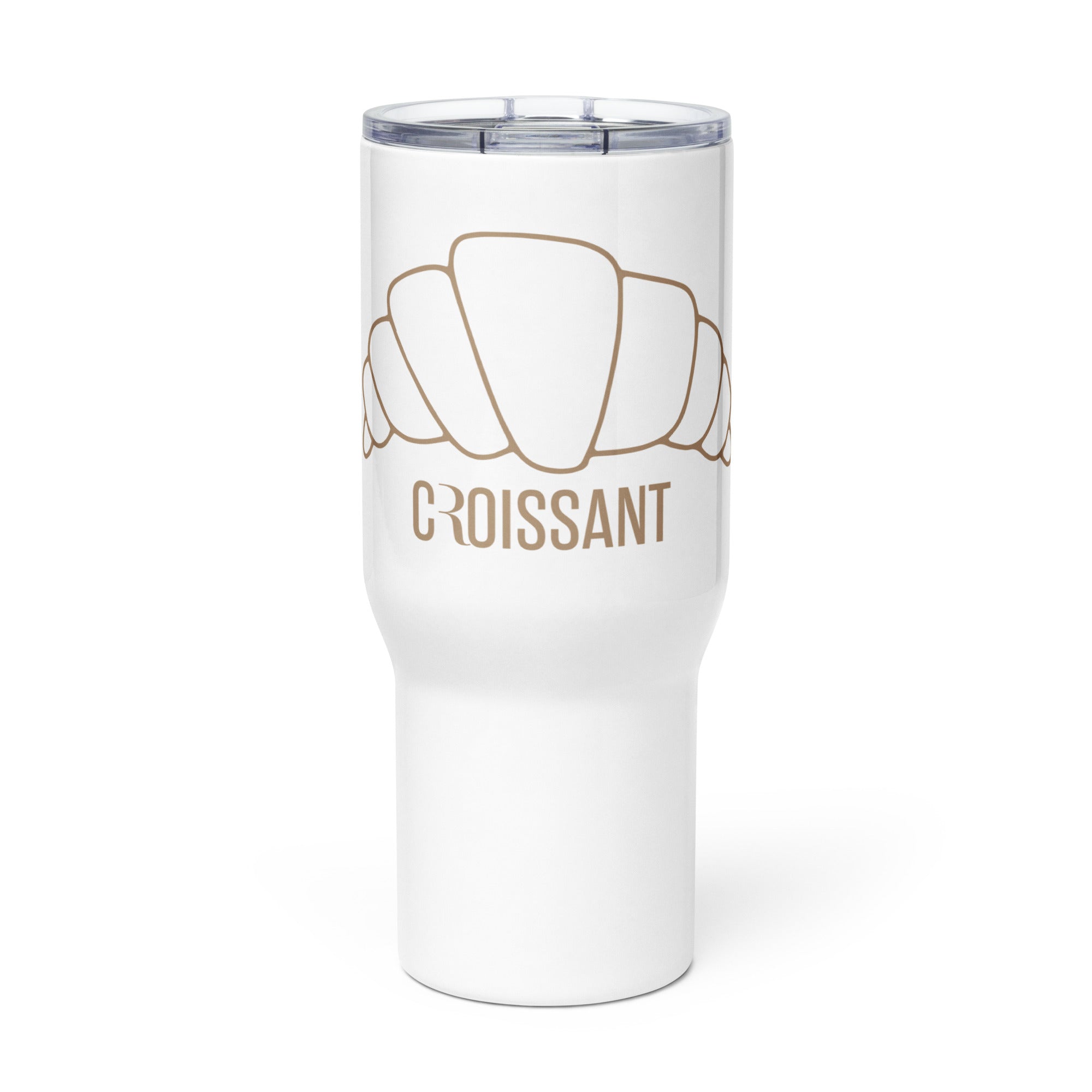Croissant Travel mug with a handle